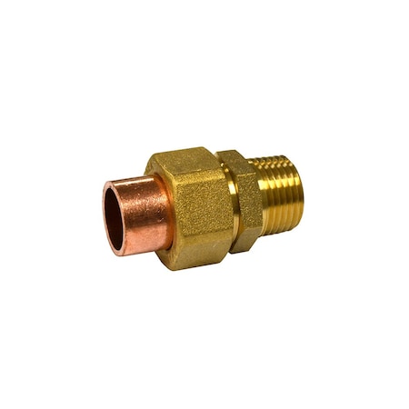Jones Stephens 1-1/2in. C x MIP Forged Brass Union K126610295